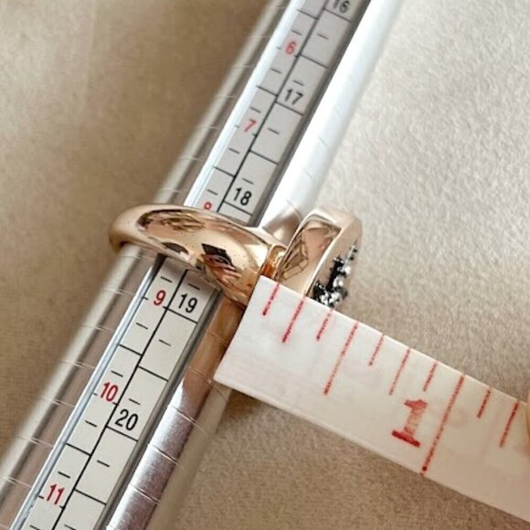 Rose Gold Pave 8 Point Starburst Stamp Fashion Costume Statement Ring - Picture 11 of 11